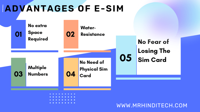 Advantages of eSIM