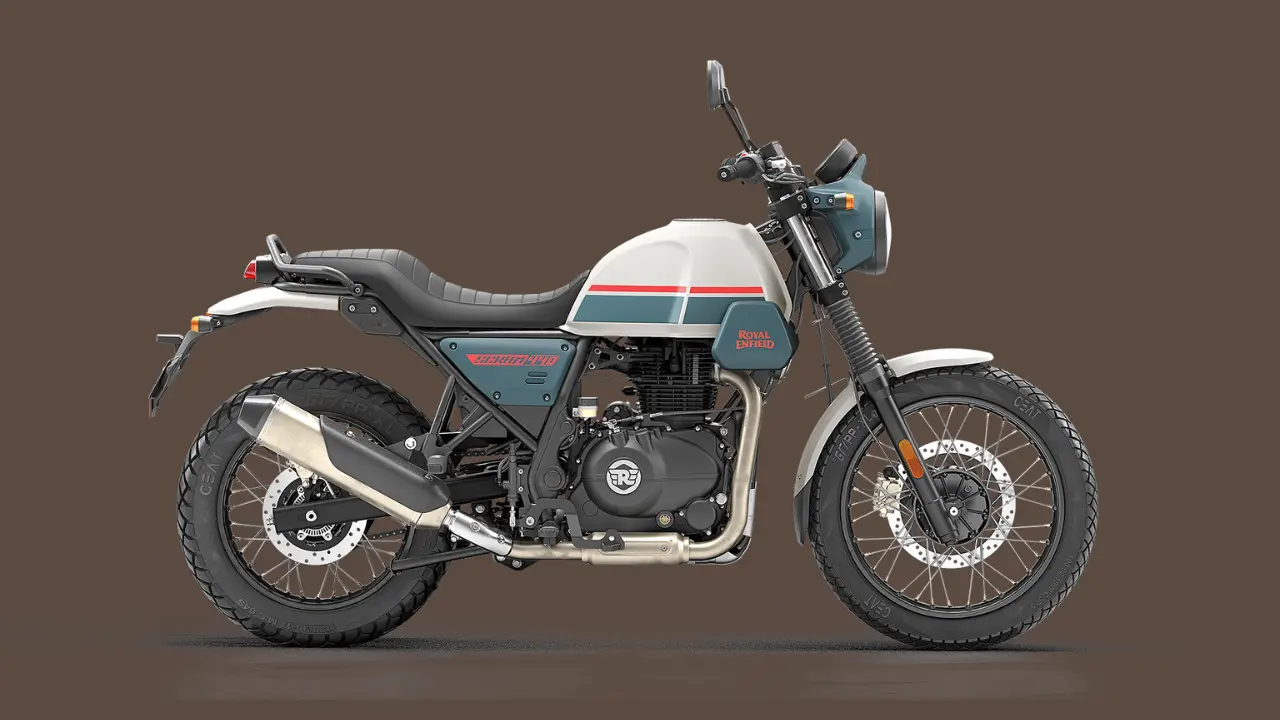 Royal Enfield Scram 440 Trail Blue