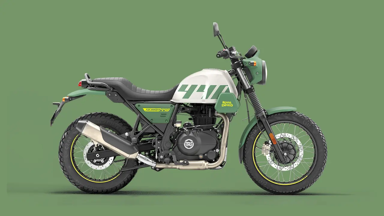 Royal Enfield Scram 440 Trail Green