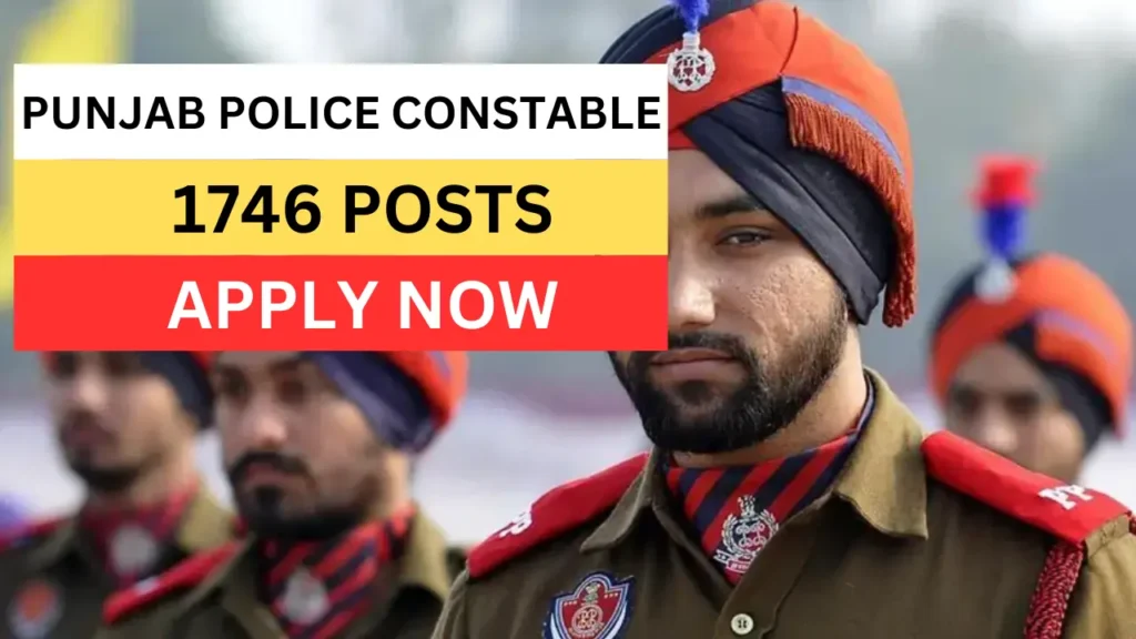 Punjab Police Constable 2025