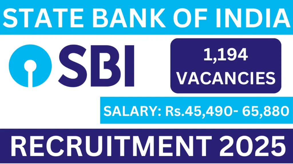 SBI Recruitment 2025